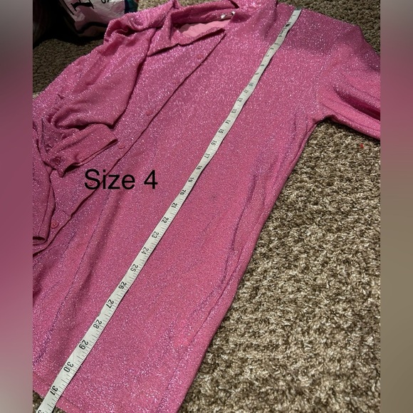 NWOT Princess Polly Pink EVOLVING SHIRT Button Down Dress - Picture 3 of 16